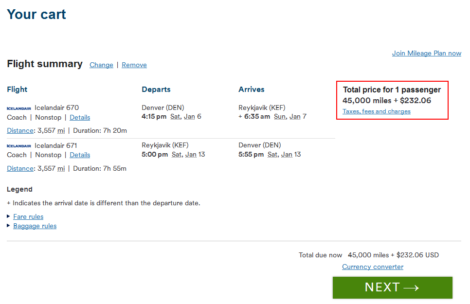 icelandair baggage costs